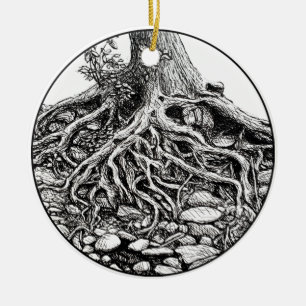 Finding Your Roots Tree Ornament