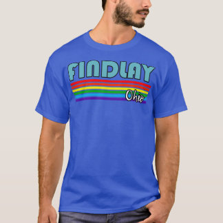 Findlay Ohio Pride Findlay LGBT Gift LGBTQ Suppor T-Shirt