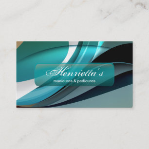 Fine Abstract Cool Cute Girly Retro Fashion Business Card