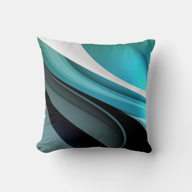 Fine Abstract Cool Cute Girly Retro Fashion Cushion (Front)