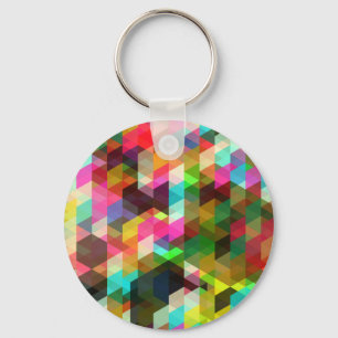 Fine Abstract Cool Cute Girly Retro Fashion Key Ring
