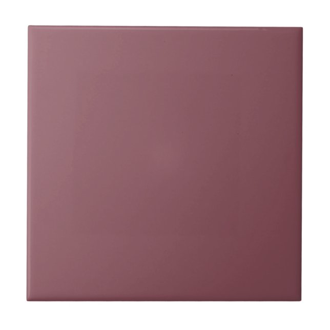 Fine Aged Wine Red Square Kitchen and Bathroom Tile (Front)