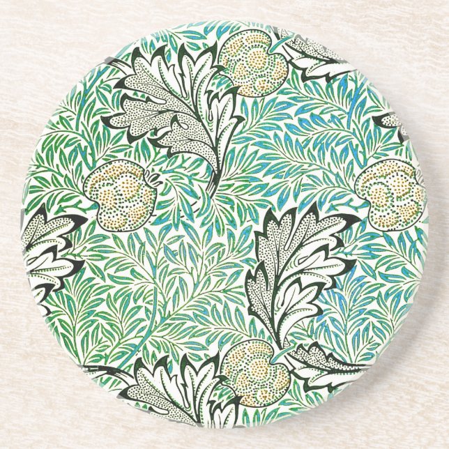 Fine Apple Vintage William Morris Wallpaper Coaster (Front)