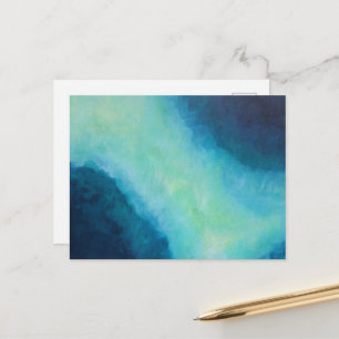 Fine Art Abstract Postcard