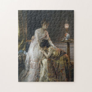 Fine Art - After the Ball - 1874 Alfred Stevens Jigsaw Puzzle
