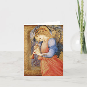 Fine Art Angel with Flute Note Card