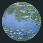 Fine art artist Claude Monet Stickers<br><div class="desc">Fine art impressionist painter Claude Monet stickers to go with your cards or invitations. Fully customisable and ready to go! Add a name for bookplates!</div>