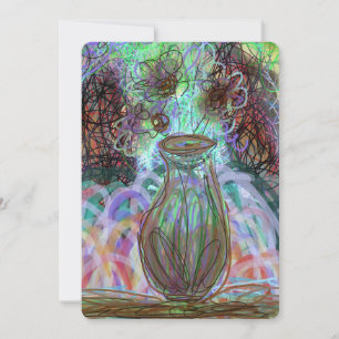 Fine Art Bright FloRAL dopamine decor Contemporary