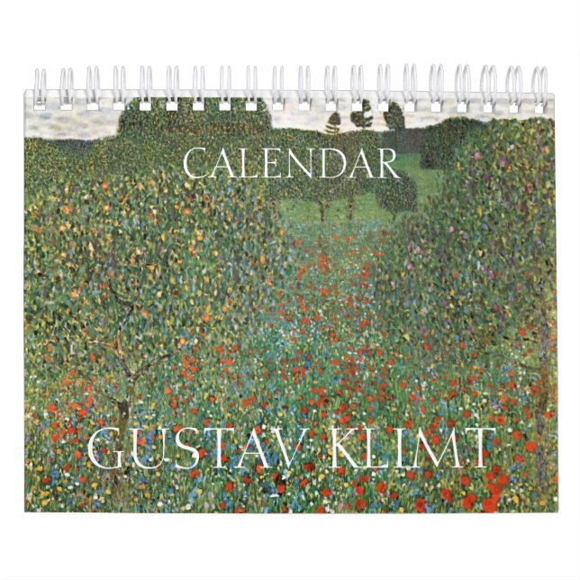  FINE ART CALENDAR : GUSTAV KLIMT : PAINTINGS (Cover)