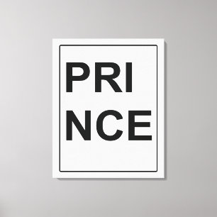 Fine Art Canvas "Prince" by Billy Bernie Print