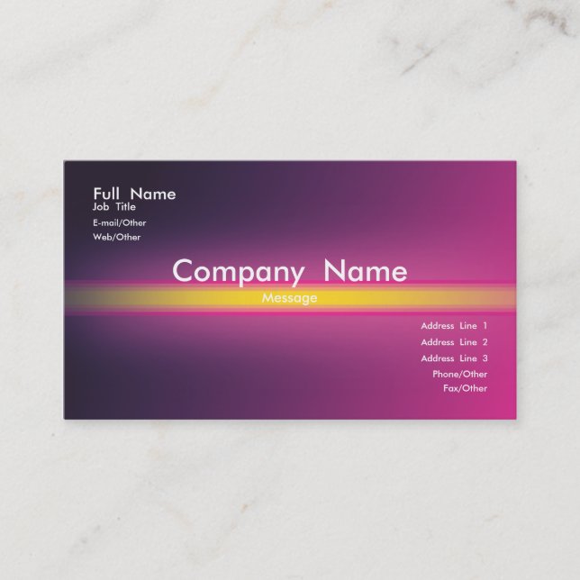 Fine Art  Card (Front)