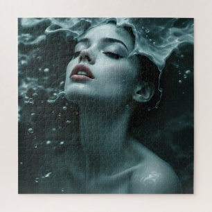 Fine Art fashion woman portrait Jigsaw Puzzle