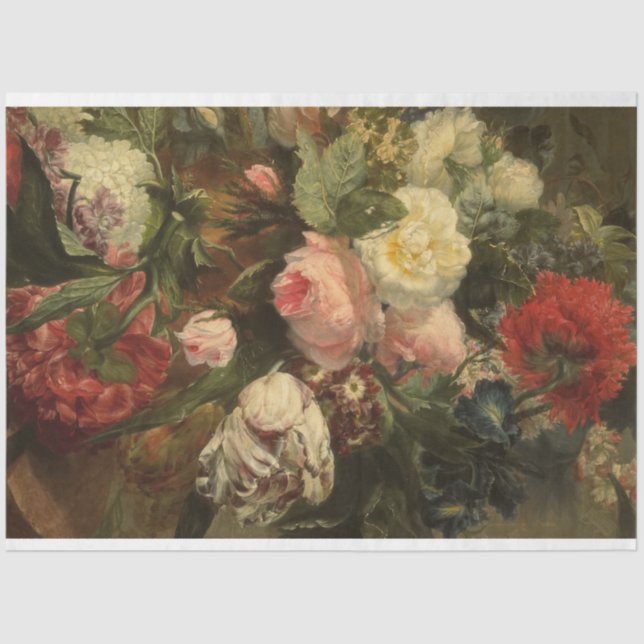 Fine Art Floral Decouapge Paper (Front)