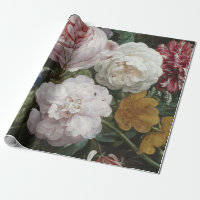 Fine Art Floral Decoupage Poster