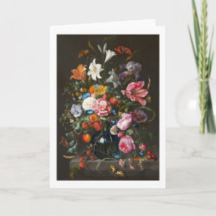 Fine Art Flowers Still Life Card