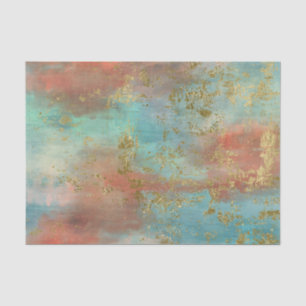 Fine Art Gold Decoupage Paper