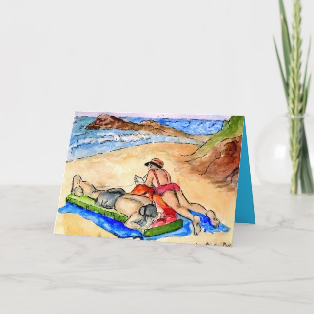 FINE ART GREETING CARDS - ARTIST - H DAVIDSOHN (Front)