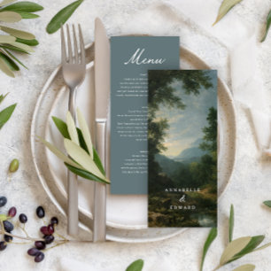 Fine Art Landscape Wedding Romantic Nature Menu