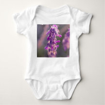 Fine Art Lavender Flower Purple Baby Onsie