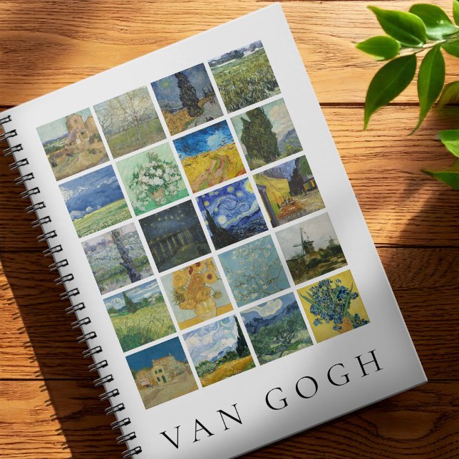 Fine Art Painting Collage Vincent Van Gogh Notebook (Creator Uploaded)