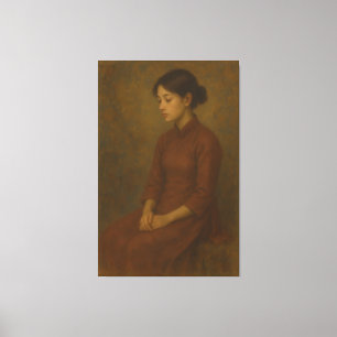 Fine Art Portrait – Museum Collection Canvas Print