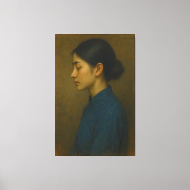 Fine Art Portrait – Museum Grade Collection   Canvas Print (Front)
