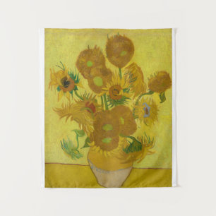 Fine Art Sunflowers by Vincent van Gogh Tapestry