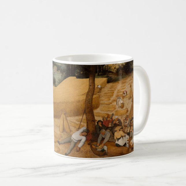 Fine Art The Harvesters 1565 Pieter Bruegel  Coffee Mug (Front Right)