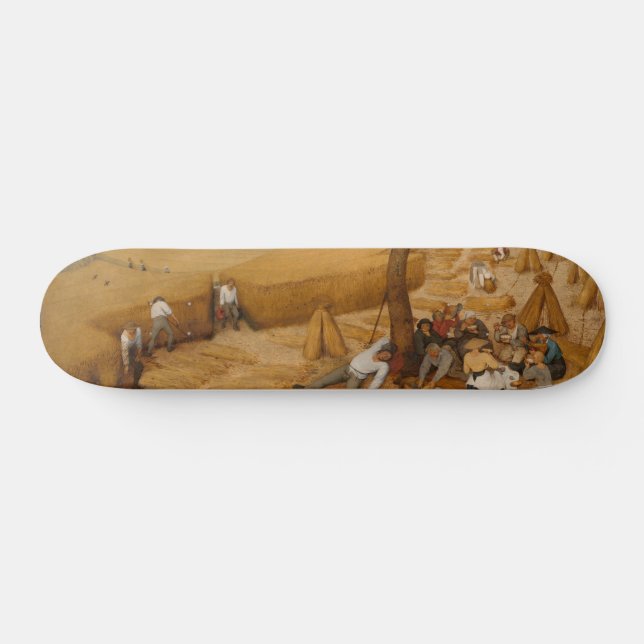 Fine Art The Harvesters 1565 Pieter Bruegel Skateboard (Horz)