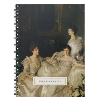 Fine Art Vintage Personalised Notebook