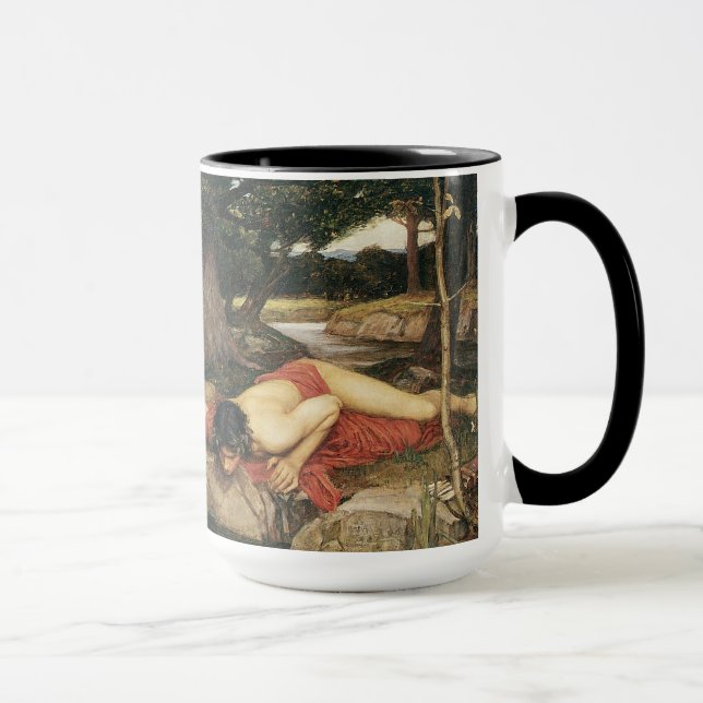 Fine Art Waterhouse Victorian Romantic Mug (Right)