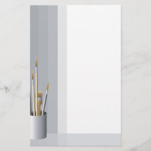 Fine Artist Brushes Stationery