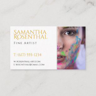 Fine Artist Professional Business Card