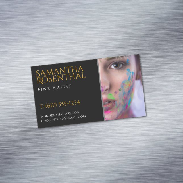Fine Artist | Professional Magnetic Business Card (In Situ)