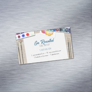 Fine Artist Professional Magnetic Business Card
