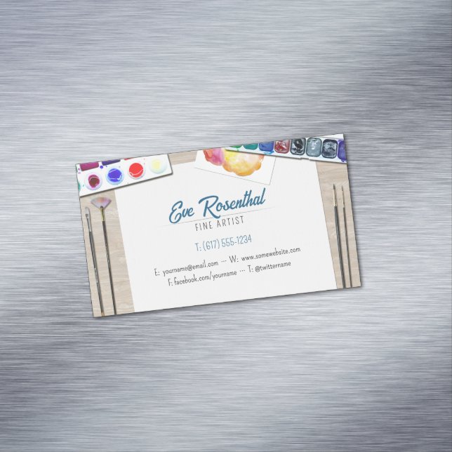 Fine Artist | Professional Magnetic Business Card (In Situ)