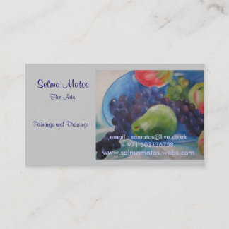 Fine Arts Business Card