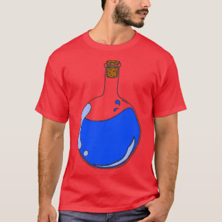 Fine blue potion in a boiling flask T-Shirt