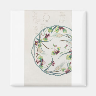 Fine China Dinnerware - Home Decor Magnet