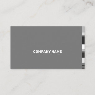Fine Colour Scale Classic Flat Lateral Stripes Business Card