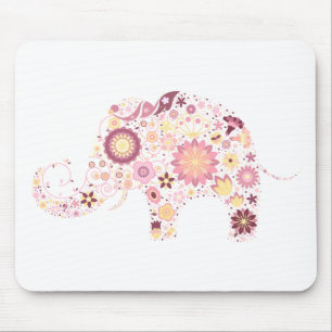 Fine Cool Cute Girly Retro Floral Fashion Mouse Mat