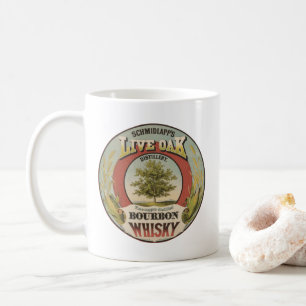Fine Copper Distilled Bourbon Whisky. Coffee Mug