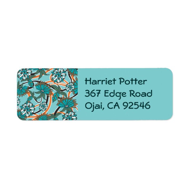 Fine Cute Cool Girly Retro Floral Fashion (Front)