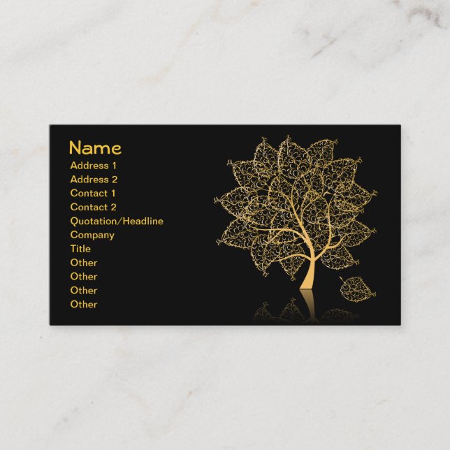 Fine Cute Cool Girly Retro Floral Fashion Business Card (Front)