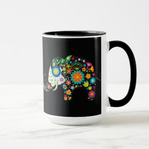 Fine Cute Cool Girly Retro Floral Fashion Mug