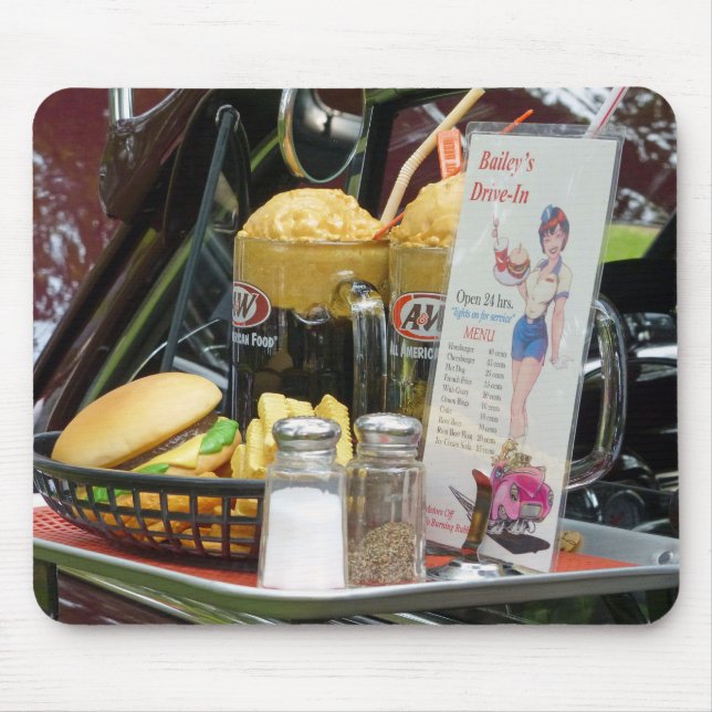 Fine Dining Mouse Mat (Front)