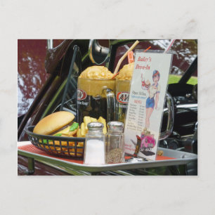 Fine Dining Postcard