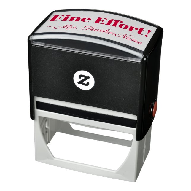 "Fine Effort!" Marking Rubber Stamp (Product)