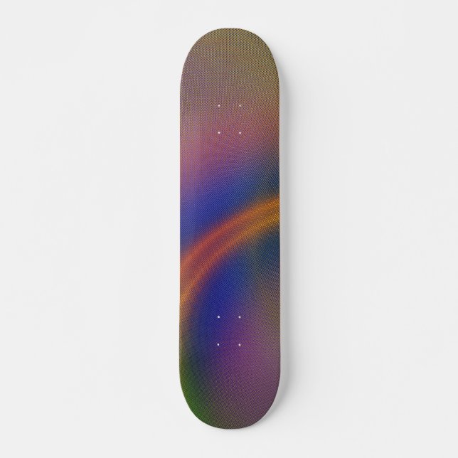 Fine Faceted Skateboard (Front)