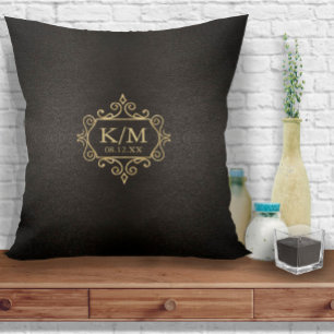 Fine Filigree Gold Wedding ID871 Cushion